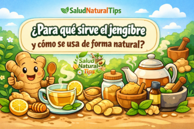 Portada de Para que sirve el jengibre y como se usa de forma natural