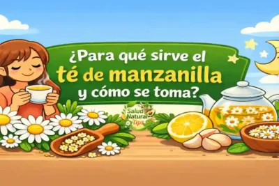 Portada de Para que sirve el te de manzanilla