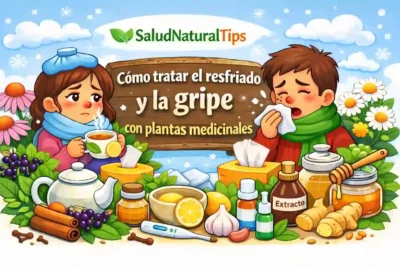 Cómo tratar el resfriado y la gripe con plantas medicinales