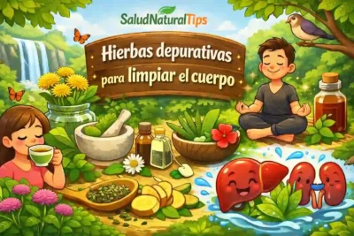 Hierbas depurativas para limpiar el cuerpo