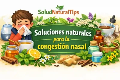 Soluciones naturales para la congestión nasal