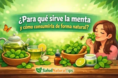 para que sirve la menta